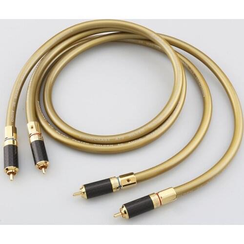 Free shipping Pair XLO Signature S3-1 Singled-Ended audio interconnect Cable with RCA jack