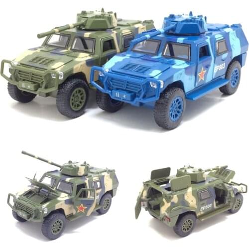1:32 Scale Simulation Military Vehicles Amphibious Assault Chinese Off-Road Chariot Toy Model Baby Gift Free Shipping