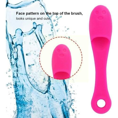 1PC Blackhead Cleanser Nose Pore Wash Pad Brush Cleaner Exfoliating Remover Cleansing Skin Care Beauty Finger Facial Tools Y1E0
