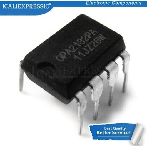 5PCS OPA2132PA OPA2134PA OPA2132 OPA2134 DIP-8 audio op amp IC chip double channel amplifier new and original IC