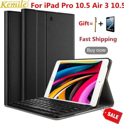 Keyboard Case For Apple iPad Air 3 10.5 2019 Case Keyboard for iPad Air 3 10.5 2019 Pro 10.5 2017 Funda Cover keyboard A2152