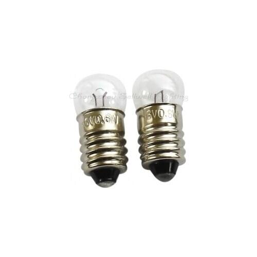 Miniature lamp e10 g11 6v 0.6w A052 NEW 10pcs sellwell lighting