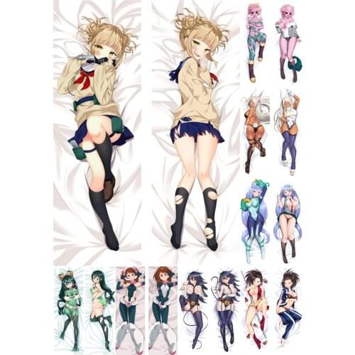 My Hero Academia OCHACO URARAKA Asui Tsuyu FROPPY Ashido Mina Pinky Cosplay Dakimakura Pillow Case Hugging Body Prop
