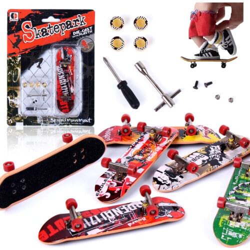 Finger Skateboard Props Toy Skateboard Venue Ramp Accessories Alloy Bracket Finger Skateboard Extreme Sports Children Toys Gifts