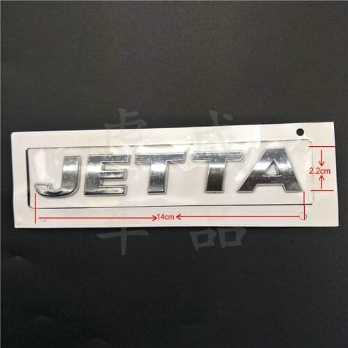 Applicable to Jettaa Alphabet labeling of backup case 3M paste Word mark