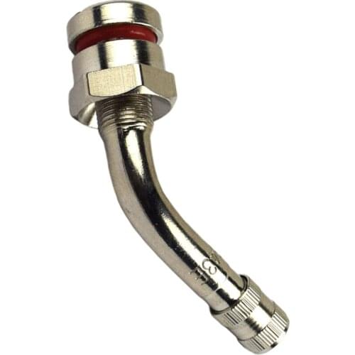 Tubeless Truck Tyre Valve Stem 75 Degree For Car RV Minibus Bike Hole 9.7mm