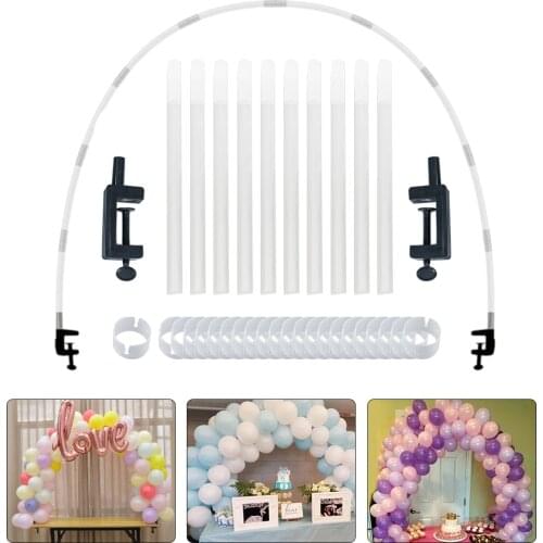 1 Set Adjustable Table Balloons Arch DIY Ballon Column Stand Accessories For Wedding Birthday Party Decorations Kids Baby Shower