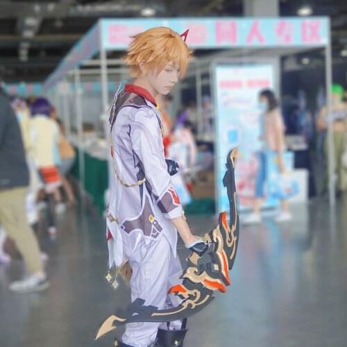 2021 Hot Game Genshin Impact Tartaglia Bow Cosplay Props Weapons for Halloween Carnival Christmas Fancy Party