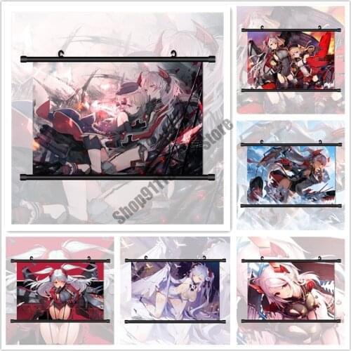5D DIY Diamond Embroidery Azur Lane Prinz Eugen Anime Cross Stitch Kits Full Square Diamond Painting Christmas Home Decoration