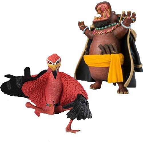 Bandai Original ONE PIECE Anime Figures F-Zero Doflamingo PVC Action Figure Collections Model Dolls Toys Kids Gifts