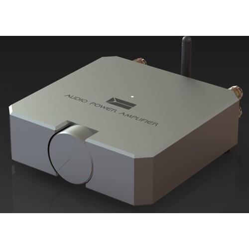 Hot sale AMP25 High End HiFi Bluetooth 5.0 Audio Power Amplifier Stereo Headphone Amp MOSFET 80Wx2 / With power supply DC12V