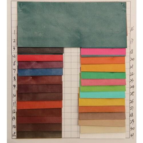 PU leather many color can choose wholesale home decoration leather faux leather for shoes, handbag, belt/ synthetic