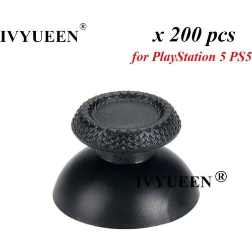 IVYUEEN 200 PCS for PlayStation 5 PS5 DualSense Wireless Controller Thumbstick 3D Analog Stick Joystick Thumb Caps Grip Cover