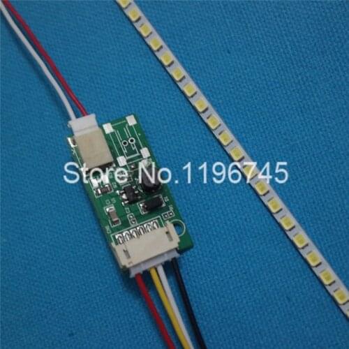 355mm LED Backlight lamp Kit Update Your 17" 17 inch CCFL LCD Screen to LED single strip + mini board 40*20mm