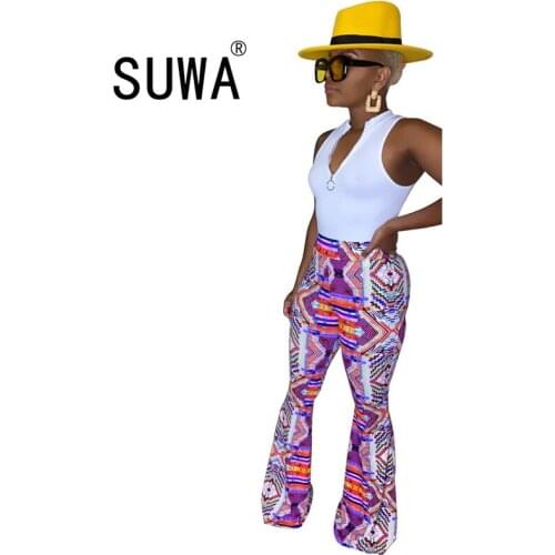2020 hot sale high street fashion women skna pants trousers summer evening party club harem pants sexy bodycon K-pop