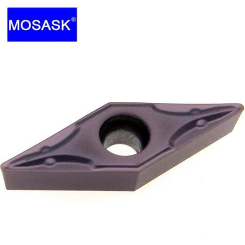 MOSASK VBMT 10 Pcs 1604 1103 04 08 TM ZP1521 CNC Cutting Boring Stainless Steel Processing Solid Turning Carbide Inserts