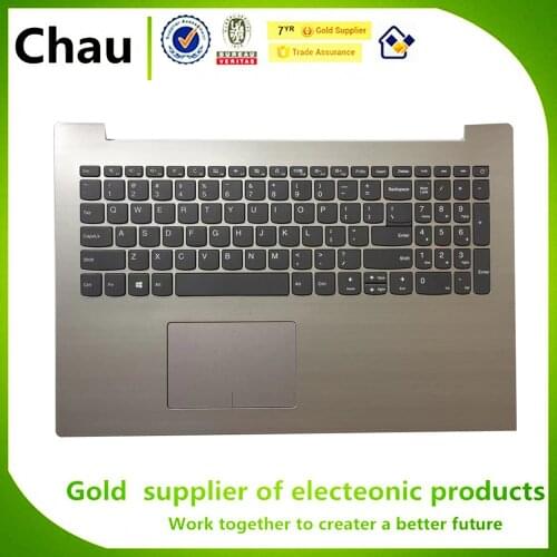 Chau New US keyboard For Lenovo IdeaPad 330-15IKB 330-15 Laptop Palmrest Upper Case Keyboard Bezel Cover with Keyboard