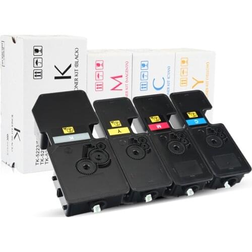 4 Colors ompatible TK-5223K TK5230 TK5234 toner cartridge reset chip for Kyocera ECOSYS P5021cdn P5021cdw M5521cdn M5521cdw