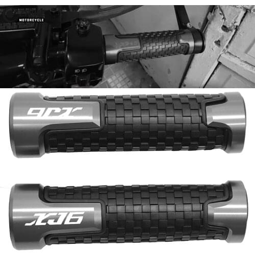Universal Motor Hand Grips Rubber Handle Bar 7/8 22mm Bicycle Handlebars Grips For YAMAHA XJ6N XJ 6N 2009-2015 XJ6 DIVERSION