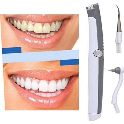 Portable Oral Clean Electric Sonic Scaler Handpiece Cleaning Teeth Whitening Cleaner Calculus Stain Remover