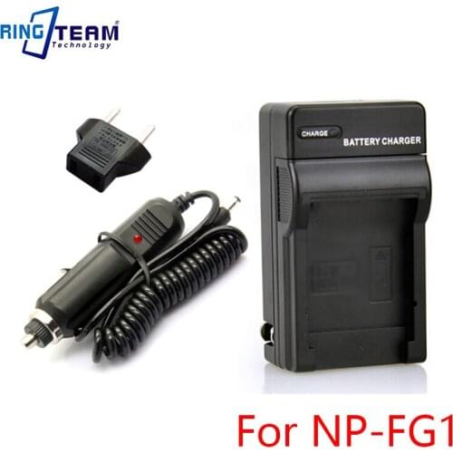NPBG1 NP-BG1 NPFG1 NP-FG1 Battery Charger and Car Adapter for for Sony Camera Camcorder BC-TRG CSG HDR-GW77 DSC-WX10 WX1 W90 W80