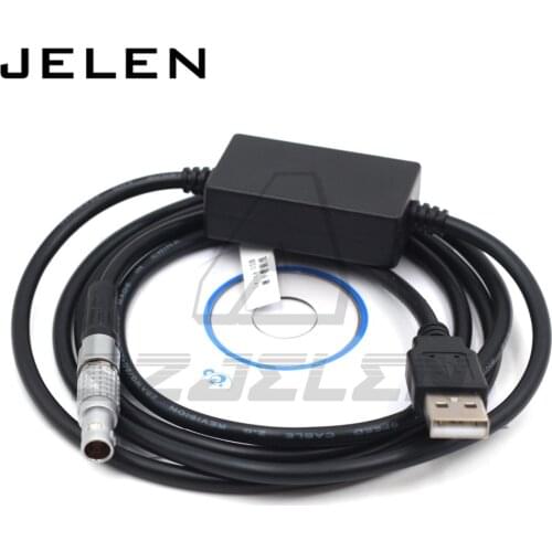 Connector 5 pin to USB plug for LEICA TS402/802/06/02/ data cable