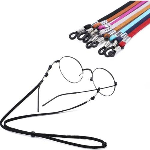 5PCS Sport Sunglasses Eyeglasses Anti Slip Chain Glasses Cord String Holder Black Red Blue Brown Green