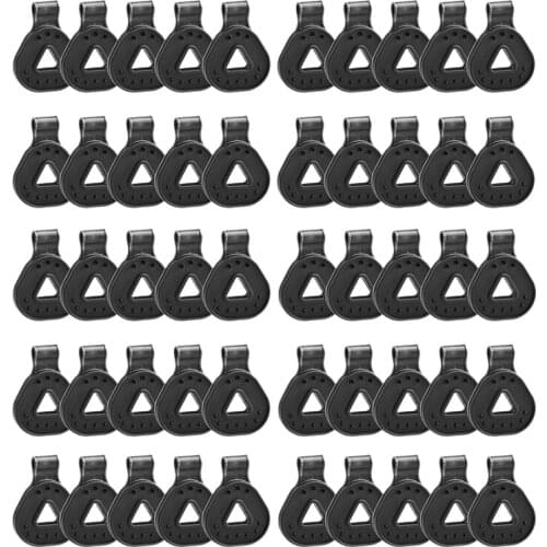 50Pcs Shading Mesh Clips Farming Net Clip Anti-Aging Greenhouse Supplies Fixed Multi-Purpose Net Clips