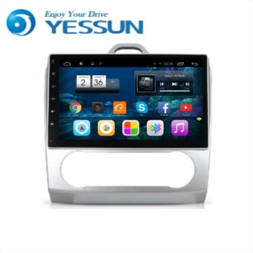 For Ford For Focus 2004~2010 Auto AC - Car Android Media Player System Radio Stereo GPS Navigation Multimedia Audio Video