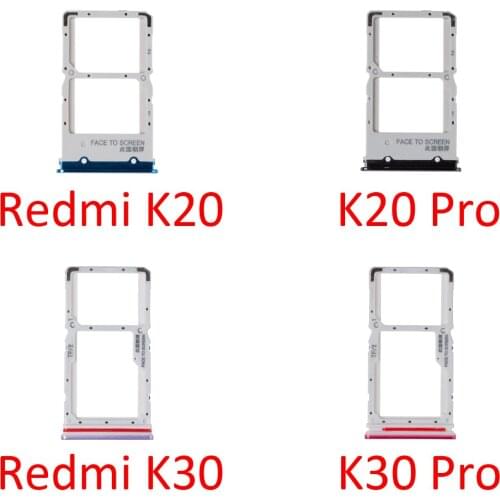 For Xiaomi Redmi K30 Pro Sim Card Holder Tray Card Slot Xiao mi Redmi K20 Pro Sim Card Holder