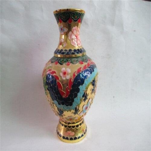 Jarrón longfeng colección de cloisonne chino