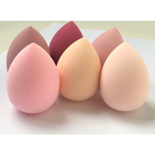 Colorful Teardrop Washable Super Soft Powder Makeup Sponge Puff Wholesale Latex Free Beauty Egg Portable Blender