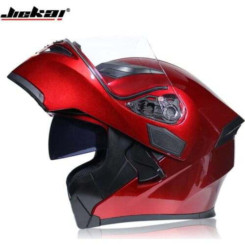 2020 New Flip Up Motorcycle Helmet Racing Modular Dual Lens Motocross Moto Helmet Full Face Helmets Casco Moto Casque