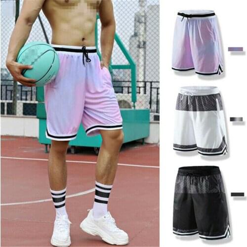 Men Athletic Basketball Shorts Quick Dry Casual Training Breathable Sweatpants