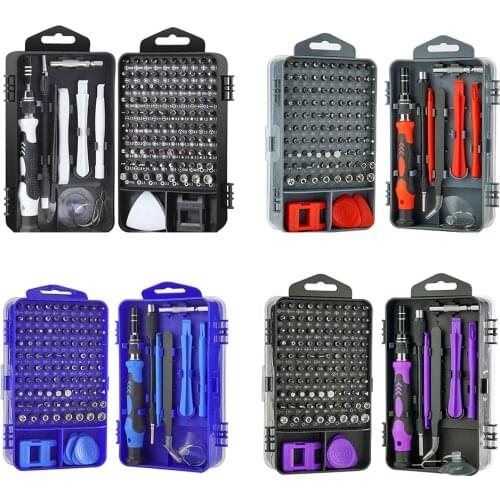 Screwdriver Phone Repair Tool Set 115 In 1 Magnetic Screwdriver Bits Repair Tool Kit Precision Torx Hex Screw Driver Hand Tools