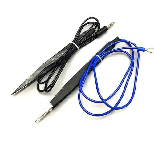 Professional Handheld Spot Welding Machine Tweezers Anti-static Clip for Pulse Welding Welder Machine Spare Parts