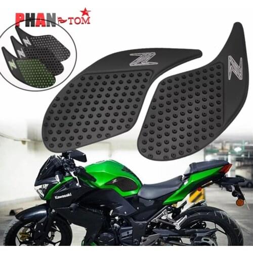 For Kawasaki Z300 Z250 2014 2015 2016 2017 Motorcycle Anti slip Tank Pad 3M Side Gas Knee Grip Traction Pads Protector Sticker