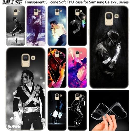Forever Michael Jackson Silicone Case For Samsung Galaxy J2Pro J4 J6 J8 2018 J3 J5 J7 2016 2017EU Prime CORE Plus Fashion Cover