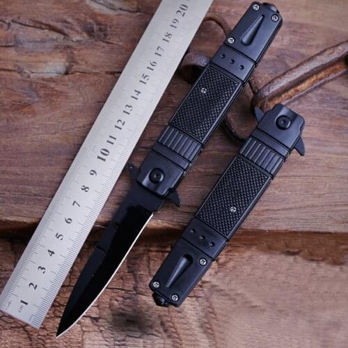 Folding Knife Outdoor Self-Defense Multi-Function Army Knife High Hardness Small Knife Mini Fruit Knife field Survival Knife