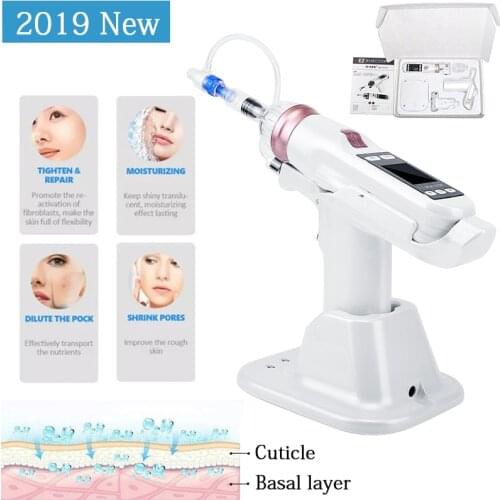 Negative Pressure Mesotherapy Hydrolifting Water gun Microcrystal Injection Wrinkle Removal Skin care meso Gun Skin Care Tool