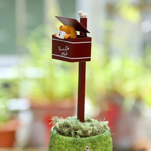 ZAKKA grocery iron box envelope moss fresh flower dog fleshy plug-in shooting props propschildren play house toy