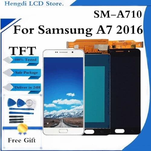 LCD For Samsung Galaxy A7 2016 A710 A710F LCD Display Touch Screen Digitizer Assembly Replacement Part