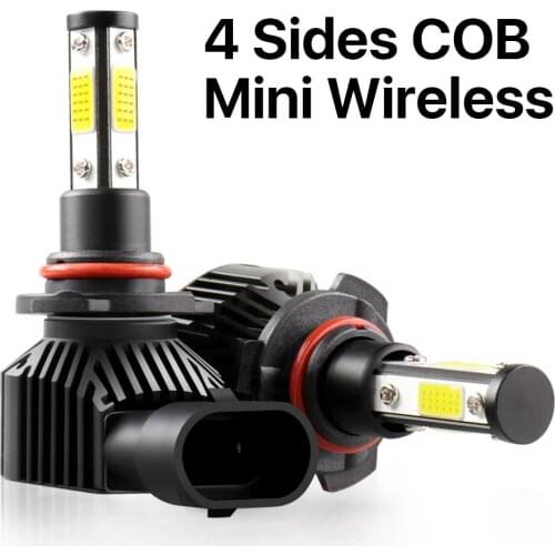 H7 LED H8 H11 9005 HB3 9006 HB4 Led Headlight Bulbs 50W 10000LM Car Lights Mini Turbo LED H7 Automobiles Lamp 2pcs No wires 12v