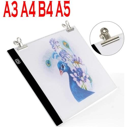 5D Diamond Painting A5/A4/B4/A3 Led Light Pad Board for Painting Drawing USB Powered Diamond Art Tools Accessories Kits