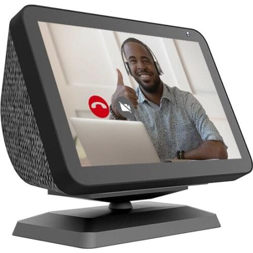 ABS Stand Mount Anti-Slip Base Bracket for Amazon Echo Show 8 full 360 degree Adjustable rotatable bracket Speaker Holder