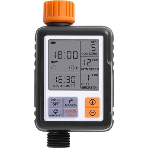 3 inch LCD Display Garden Automatic Irrigation Watering Timer Controller