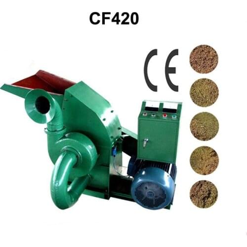 CF420B 7.5KW Wood Hammer Mill Animal Feed Hammer Mill