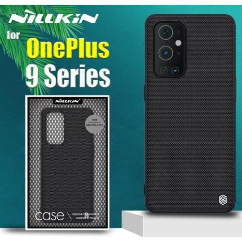 Nillkin Case for OnePlus 9 Pro 9R 9 IN CN EU NA Version Soft Fiber Textured Shockproof Back Cover