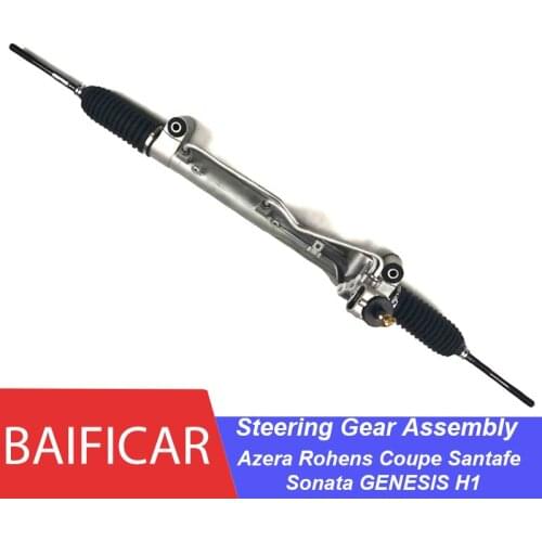 Baificar Brand New Steering Gear Assembly Machine For Hyundai Azera Rohens Coupe Santafe Sonata GENESIS H1
