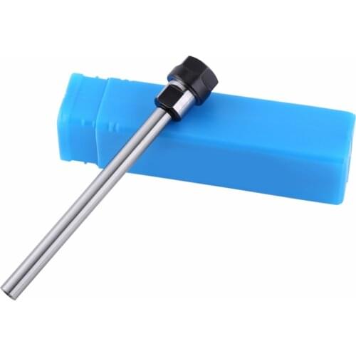ER11 Collet Chuck Holder 100L Straight Shank Extension Lathe Rod Metal CNC Milling Cutter Lathe Rod Tools Holder Chuck